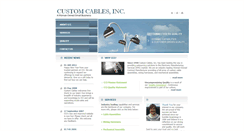 Desktop Screenshot of customcablesinc.com