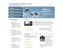 Tablet Screenshot of customcablesinc.com